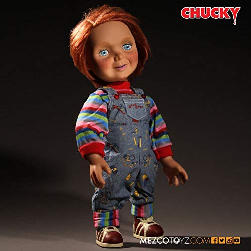 Chucky- Good Guys Peluche, Multicolor, 38 cm (Mezco Toyz MEZMEZ78004)