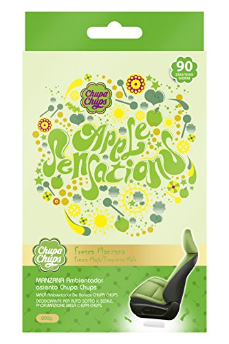 Chupa Chups CHP902EU Ambientador Debajo del Asiento Manzana, Color Verde