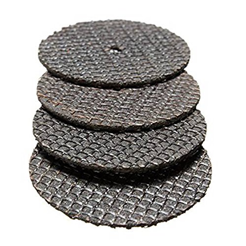 Cikuso 25pzs juego de disco de corte de cuchillas 32mm con eje para herramienta giratoria