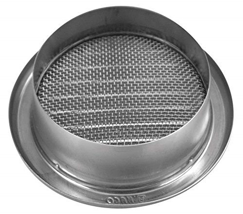 circular de acero inoxidable modelo de ventilación cubrir Ø110mm