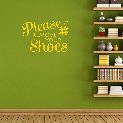 Cita Pegatinas de pared Canal de entrada Cotizaciones de pared Mural Vestíbulo extraíble Puerta delantera Vinilo Decoración para el hogar Calcomanía A3 42x29cm