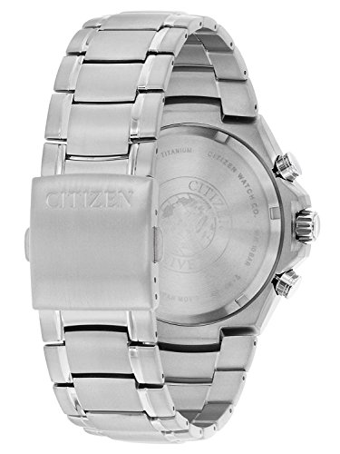 Citizen Reloj Analógico para Hombre de Cuarzo con Correa en Titanio CA0700-86L