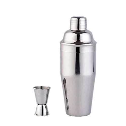 CJMING Coctelera, Kit De Coctelera De Acero Inoxidable, Tanque De Cocteles, Coctelera Profesional, Con Medida De Aparejo