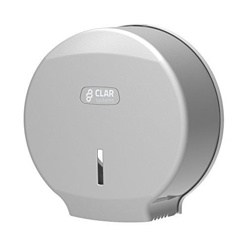 Clar Systems P3000PP Dispensador de Papel Higiénico en Rollo, Acero Líquido