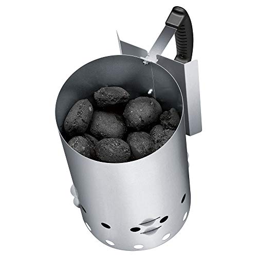 Clatronic EGA 3662 Encendedor eléctrico de Barbacoa para carbón o briquetas, Acero Inoxidable, Capacidad 1,5 Kg, 600W