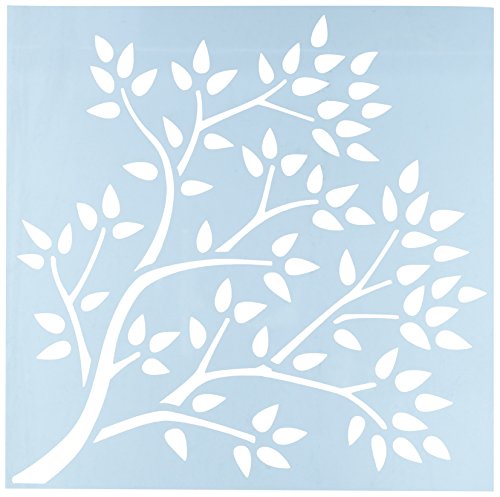 Clear Scraps Plantillas (30,4 x 30,4 cm Rama de árbol