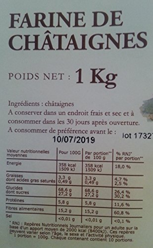 Clément Faugier - Harina de Castañas - 1 Kg