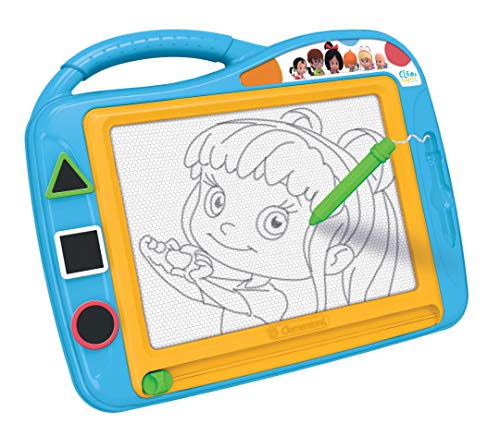 Clementoni- Pizarra Cleo&Cuquin, Multicolor (55220)