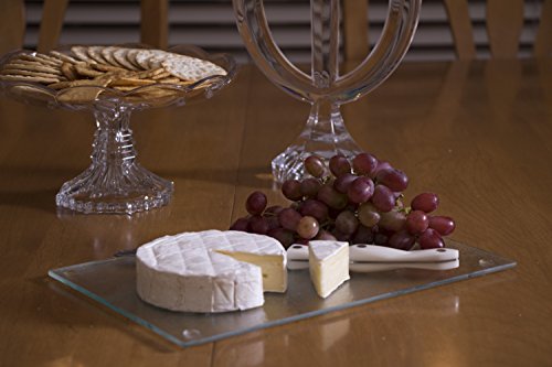 Clever Chef - Tabla de Cortar - No resbala, Resistente a los Golpes y no se Raya ni se Mancha - Apta para el lavavajillas - Cristal - Pack de 4 de Diferentes tamaños