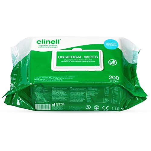 Clinell – gcw200 universal Higienización Toallitas (200 unidades)
