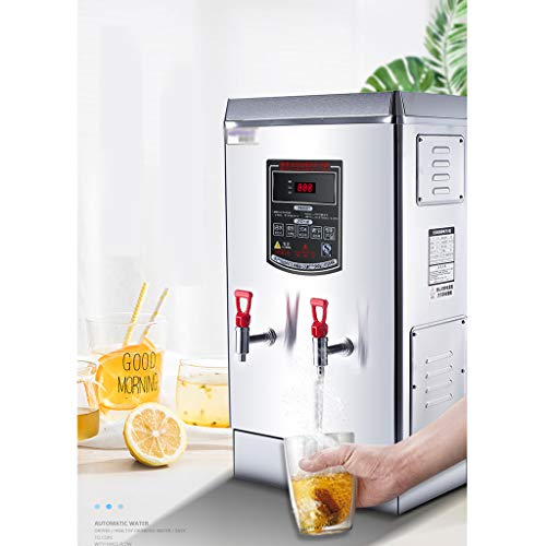 CLING Caldera de Agua automática Comercial, ebullición rápida y Salida de Agua ininterrumpida, diseño de prevención de escasez de Agua, Caldera de Agua de Acero Inoxidable