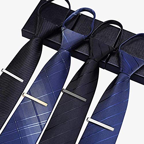 Clips de Corbata Plata Oro Negro,clip de corbata de cobre,Pisacorbatas,clip de corbata set,tie clip