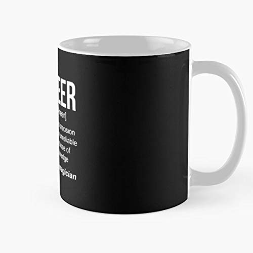 ClownZii Engineer Engineering Building Funny Construction Designs Design Major Architect Taza de café con Leche 11 oz
