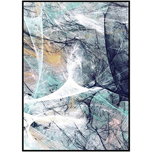 CNHNWJ Simplicidad Moderna de Pinturas abstractas de Lienzo Cuadros modulares Lienzo de Arte de Pared para Sala de Estar Decoración del hogar (50x70cmx3 / sin Marco)