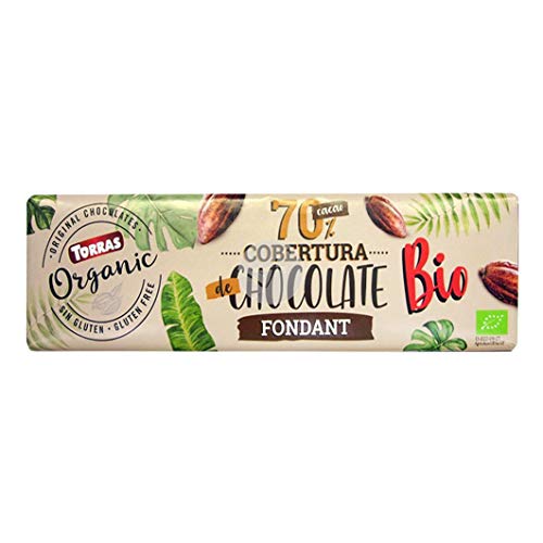 COBERTURA DE CHOCOLATE FONDANT BIO 70% CACAO TORRAS