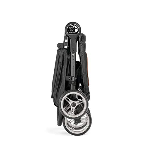 Cochecito Baby Jogger City Mini 4 Décimo Aniversario BJ2051657 con barra delantera incluida y sistema de doblado a una mano Quick-Fold