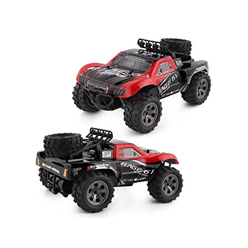 Coches RC Vehículo de todo terreno de oruga 4WD uno y dieciocho minutos Escala 25 kilometros / h teledirigido de radio de los coches de carreras eléctrico carrera rápida Buggy Hobby coche de radio con