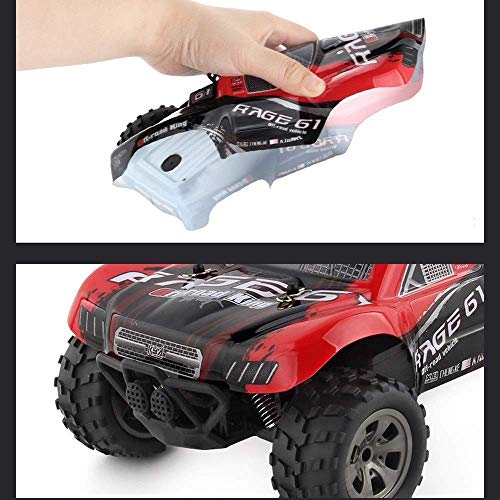 Coches RC Vehículo de todo terreno de oruga 4WD uno y dieciocho minutos Escala 25 kilometros / h teledirigido de radio de los coches de carreras eléctrico carrera rápida Buggy Hobby coche de radio con