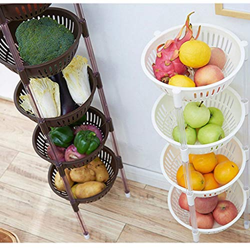 Cocina Entrepaños Apilables 3 cestas de Nivel Organizador con malla de cajones deslizantes, Ideal gabinete, encimera, despensa, debajo del fregadero, y Organizador de escritorio for baño, cocina, ofic