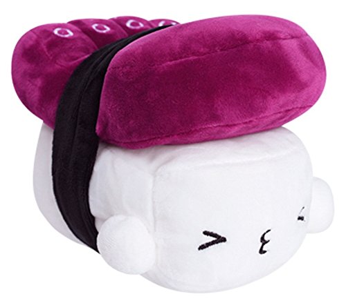 Cojín japonés para sushi de 26 cm – juguete de peluche, decoración de almohada/pulpo, salmón, concha, atún, camarón, huevo, tiburón, EEL, cangrejo, fugu