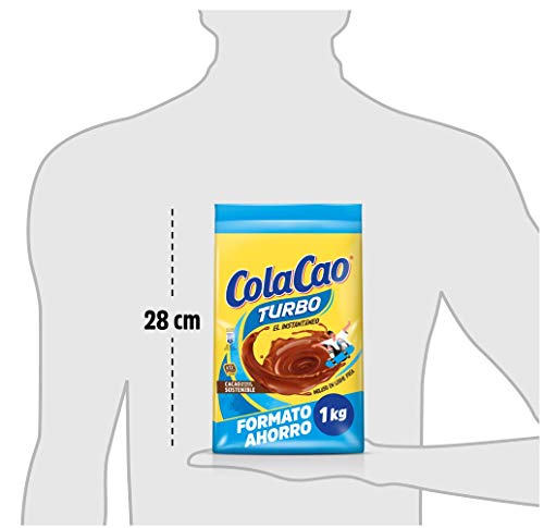 ColaCao Turbo: Cacao Instantáneo y sin Grumitos - 1kg
