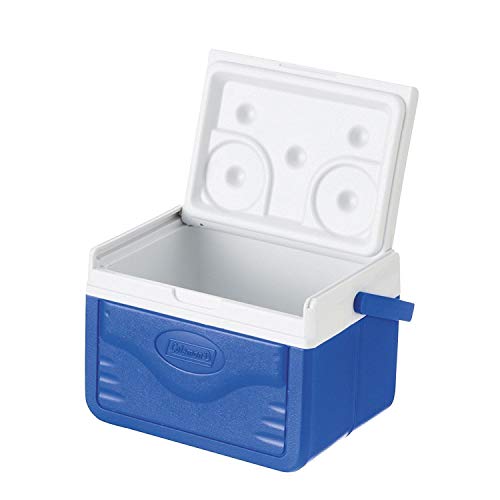 Coleman 2000036076 Nevera Rígida, Unisex Adulto, Azul, 4 L