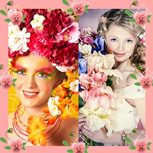Collage de fotos de flores