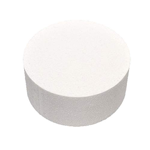 Collectsound - Modelo de práctica de espuma de poliestireno para tartas de azúcar, 4/6/8 pulgadas, ver imagen, 6 pulgadas