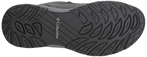 Columbia Meadows Omni, Botas Bajas para Mujer, Negro (Heat-Black, Steam), 38 1/2 EU