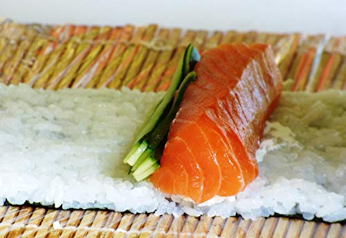 Comer Sushi Comida Saludable Arroz Sésamo Salmón 1000 Piezas De Rompecabezas De Madera Decoración Mural para El Hogar Juguetes para Adultos