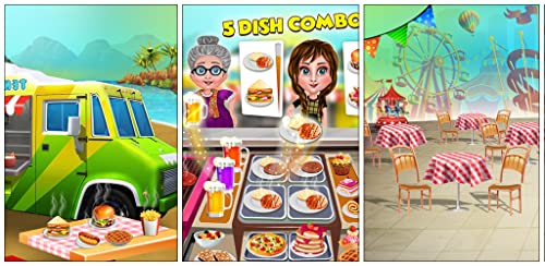 comida camión calle cocina cocina juegos