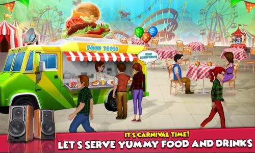 comida camión calle cocina cocina juegos