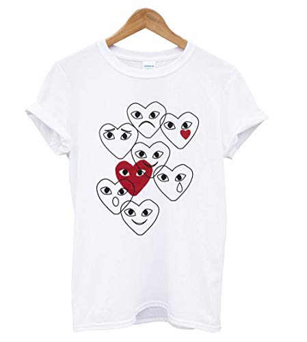 Comme Des G.arcons Play Emoji Collection T Shirt - T Shirt For Men and Women.