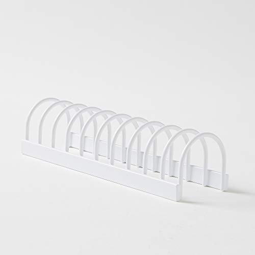 Compactor Organizador Tapas, Metal, Blanco, Talla Unica