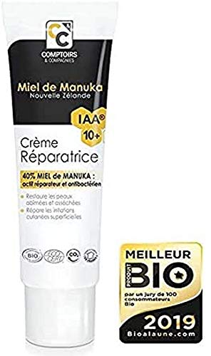 COMPTOIRS ET COMPAGNIES - Crema repara. 40% miel de manuka, iaa/umf10+, 40 ml, 1 Unidad