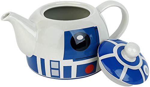 COMPY Tetera Star Wars, Cerámica, Blanco, 14 x 9.5 x 13.3 cm
