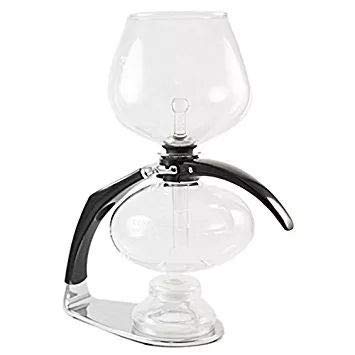 CONA 'Size D-Genius All-Glass' cafetera de vacío.