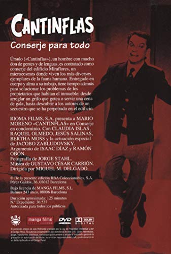 Conserje para Todo DVD 1974 Cantinflas [DVD]