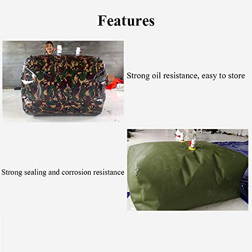 Contenedor de almacenamiento de agua al aire libre de gran capacidad, Tipo plegable con grifo Bolsa de agua flexible resistente al desgaste, Cubo de almacenamiento de riego resistente a la sequía