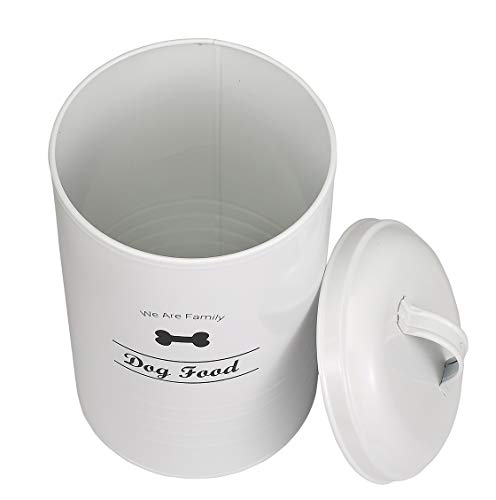 Contenedor de comida para perros – Pet Good Dog Food Recipiente para almacenamiento de alimentos, capacidad de 4 libras – Cuchara incluida