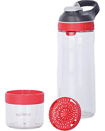 Contigo Cortland Infuser Botella, Unisex-Adult, Watermelon, 770 ml