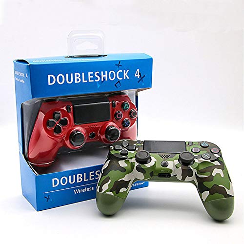 Controlador inalámbrico para PS4, Gamepad de 600 mAh con función de vibración y luces LED para Playstation 4 / PS4 Pro/Slim, 162 * 52 * 98 mm,Copper