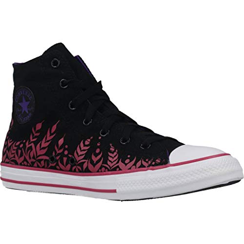 Converse Chuch Taylor All Star Hi Frozen Anna Negro/Rojo (Black/Cherries Jubilee) Tela 38½ EU