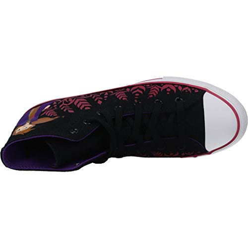 Converse Chuch Taylor All Star Hi Frozen Anna Negro/Rojo (Black/Cherries Jubilee) Tela 38½ EU