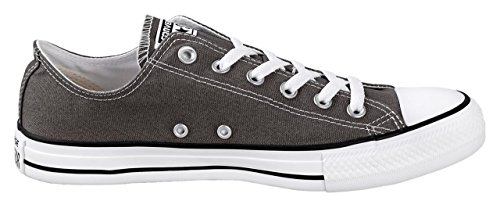 Converse - Chuch taylor all star ox - Zapatillas de lona unisex, color gris (antracita), talla 37.5