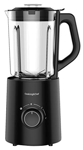 Cooking & Chef - Cooking & Chef - Batidora de vaso BBC-2WB - 700 W - Color Negro
