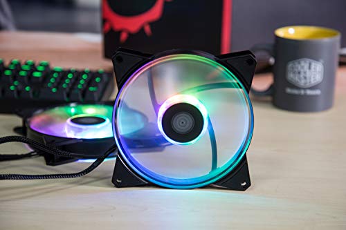 Cooler Master Master Fan mf140r argb – Ventilador de Caja – 140 mm, R4 – 140R de 15pc de R1