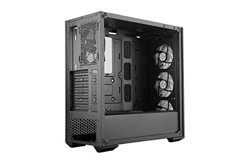 Cooler Master MasterBox MB530P ARGB - Caja PC ATX con 3 Paneles Cristal Templado, 3 x 120mm Ventiladores Preinstalados, Configuraciones Flujo de Aire Flexible - ARGB