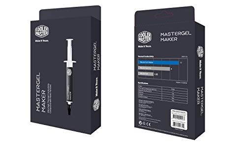Cooler Master MasterGel Maker - Pasta térmica 'Ultra alto rendimiento, Nano Diamond Particles, 4ml' MGZ-NDSG-N15M-R1