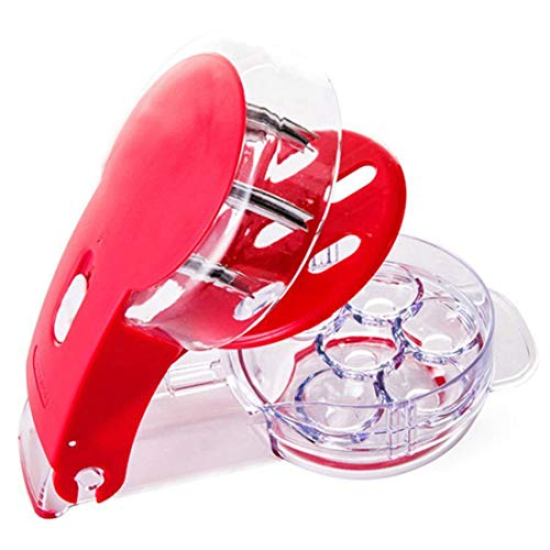 Coralpearl Deshuesador Cerezas Aceituna,Cherry Olive Stoner Pitter, Coco Abridor Cuchillo Herramienta,Vide-pomme Remover,Descorazonador Manzana,Deshuesador de Núcleo,Removedor de Semilla de Fruta (6)